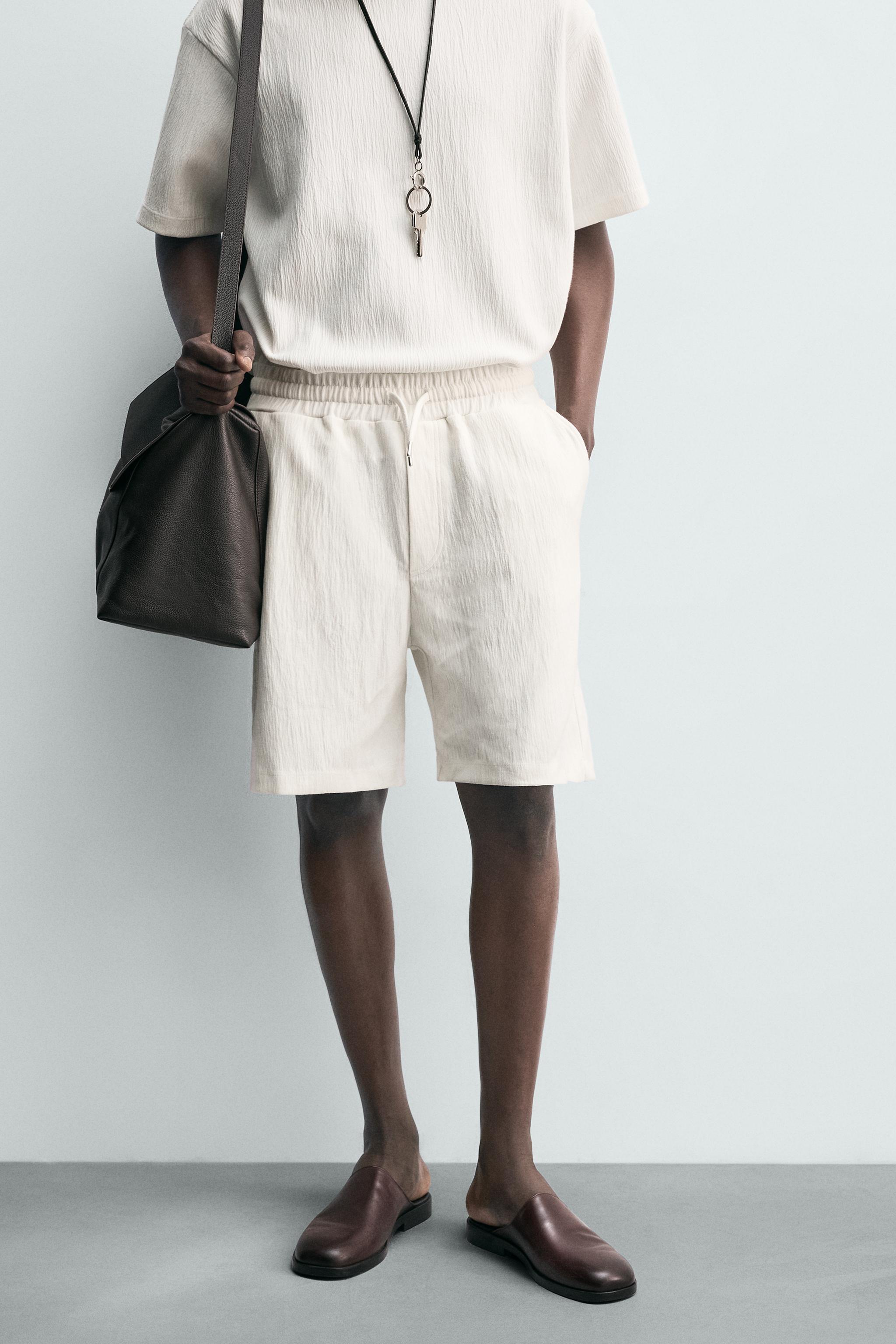 BERMUDA JOGGER STRUCTURÉ